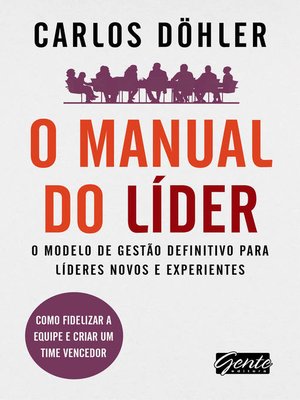 cover image of O manual do líder